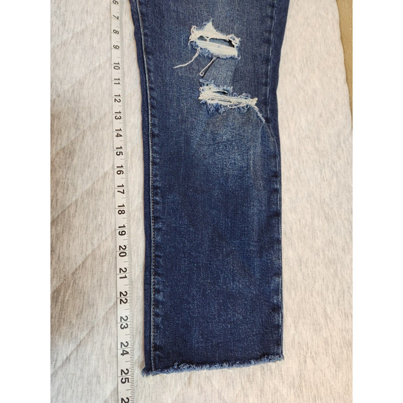 Old Navy Women's High-rise Curvy OG Straight Secret Smooth Pockets Jeans Size 10 - Picture 8 of 8